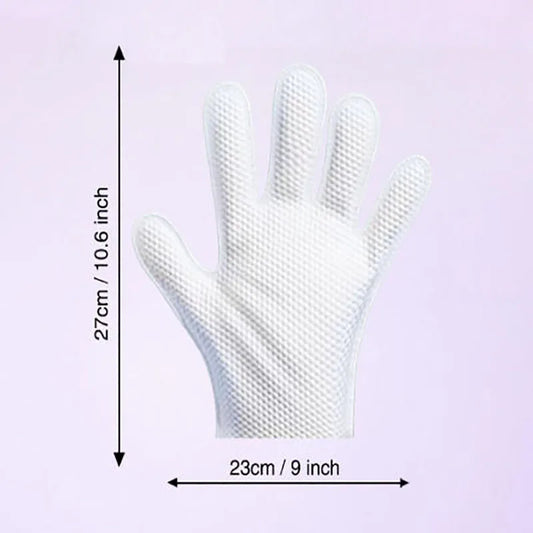 Aloe Pet Grooming Glove Wipes – Rinse-Free Moisturizing & Deodorizing Wipes for Dogs, Cats & Horses