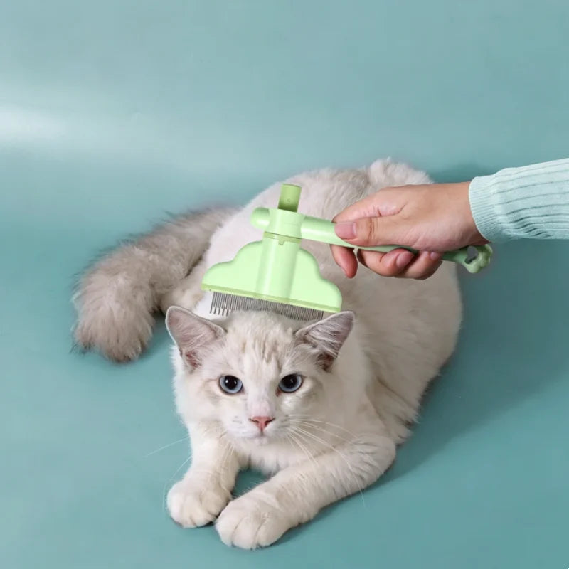 Pet Dog Brush Cat Comb Self Cleaning Pet Hair Remover For Dogs Cats Grooming Tools Pets Dematting Comb Pet Grooming Accessories