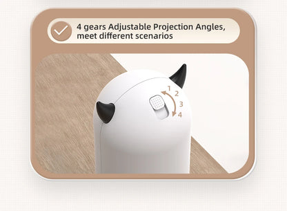 ROJECO Automatic LED Laser Cat Toy – Interactive Handheld Laser for Cats & Kittens
