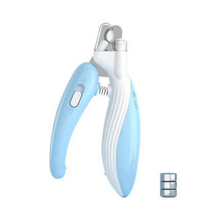 LED Pet Nail Clippers – Safe Dog & Cat Nail Trimmer with Light for Precise Cuts