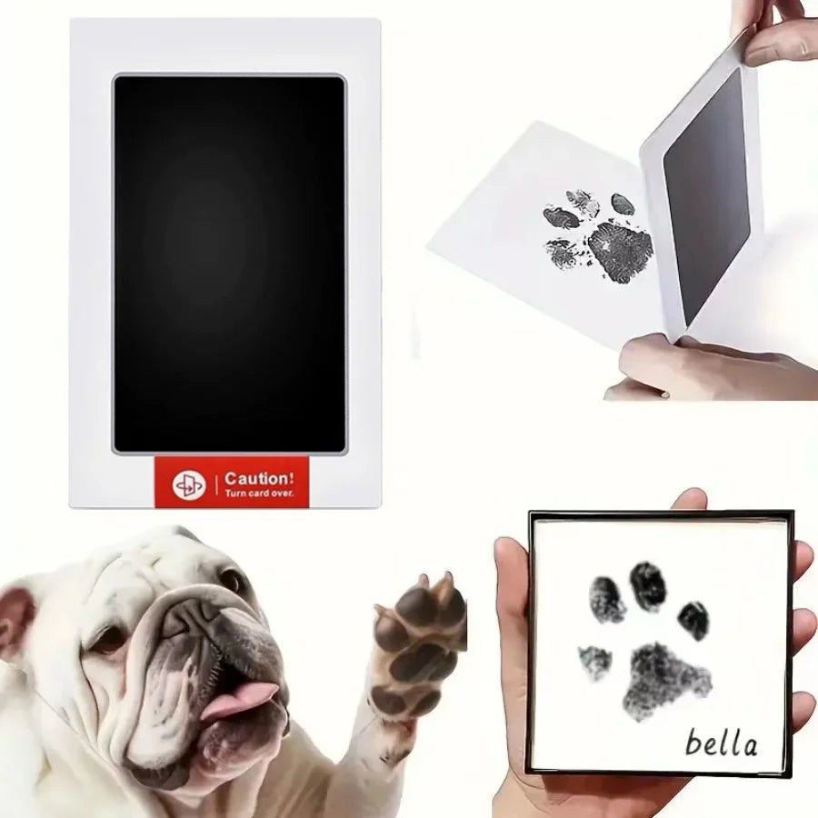 Pet Paw Print Ink Pad Kit — Safe & Non-Toxic