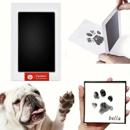Pet Paw Print Ink Pad Kit — Safe & Non-Toxic