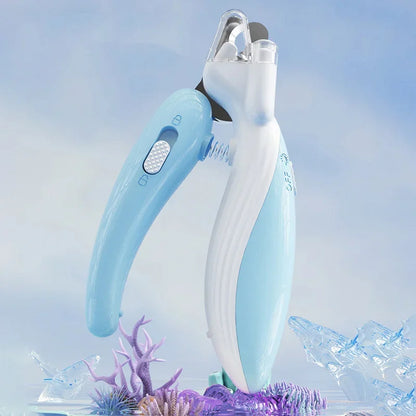 LED Pet Nail Clippers – Safe Dog & Cat Nail Trimmer with Light for Precise Cuts