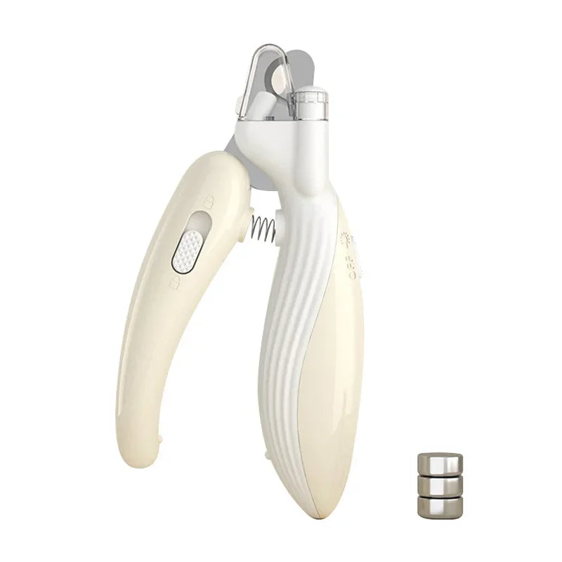 LED Pet Nail Clippers – Safe Dog & Cat Nail Trimmer with Light for Precise Cuts