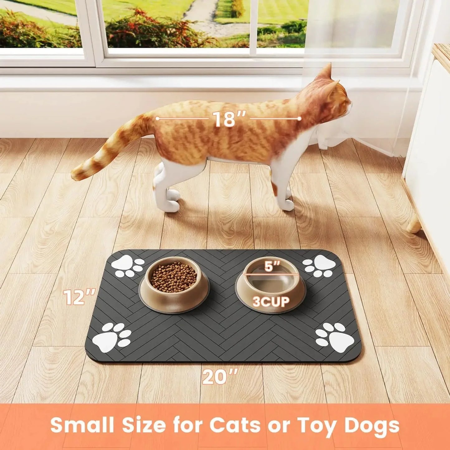 Quick-Dry Feeding Mat