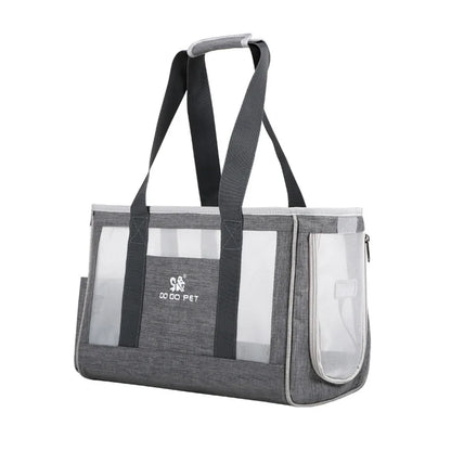 Portable Cat Carrier Bag — Breathable Travel Shoulder Bag