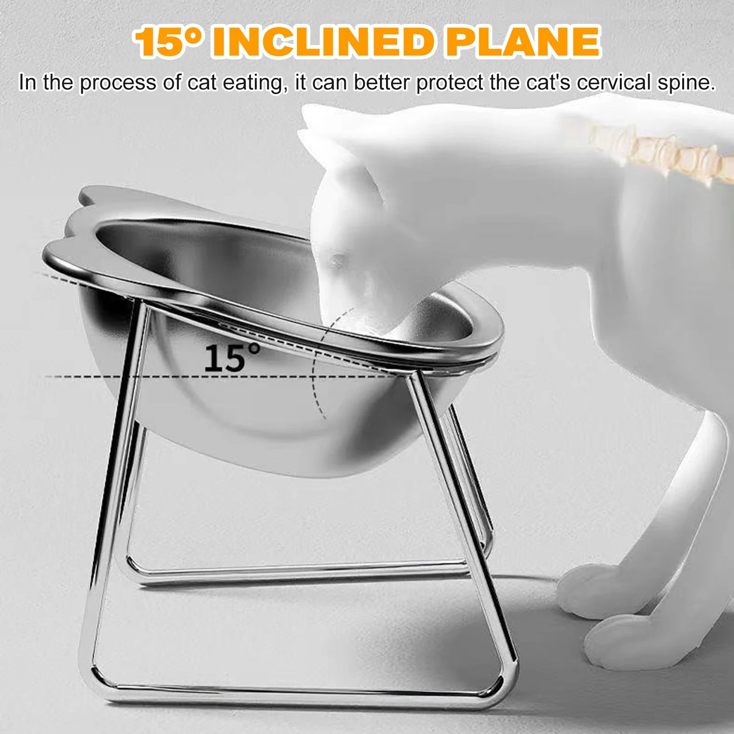 Elevated Stainless Pet Bowl