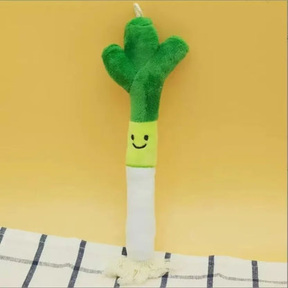 Squeaky Plush Bone Dog Toy — Puppy Teething & Molar
