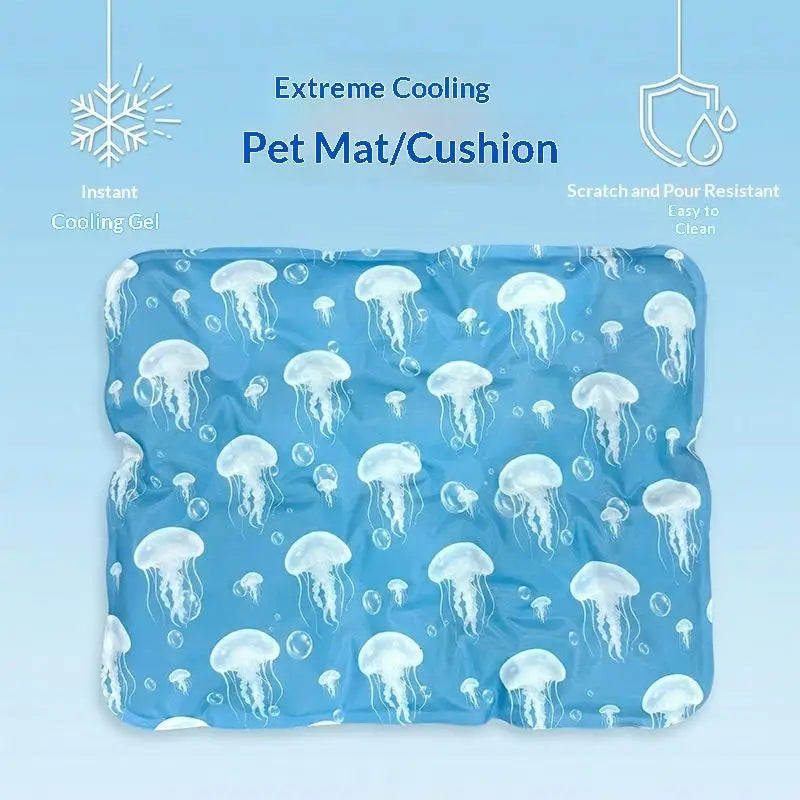 Pet Cooling Ice Mat For Dogs Cats Summer Non Toxic Self Cooling Pad For Indoor Outdoor Use