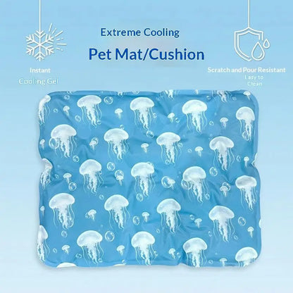Pet Cooling Ice Mat For Dogs Cats Summer Non Toxic Self Cooling Pad For Indoor Outdoor Use