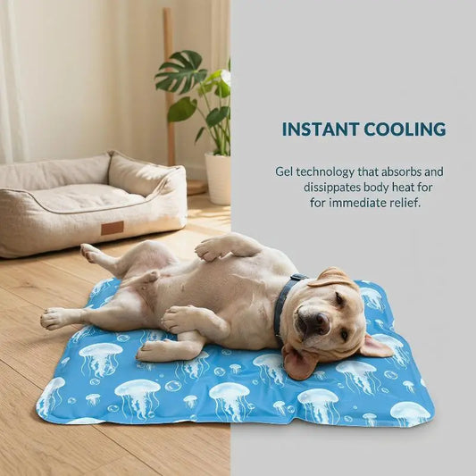 Pet Cooling Ice Mat For Dogs Cats Summer Non Toxic Self Cooling Pad For Indoor Outdoor Use