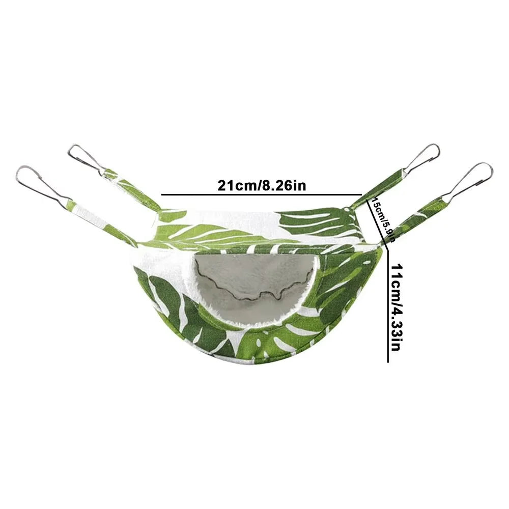 Hanging Ferret Hammock for Cage – Cozy Hideout Bed for Small Pets