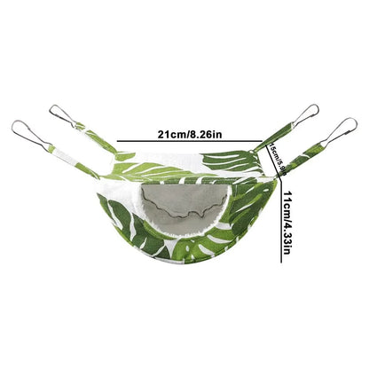 Hanging Ferret Hammock for Cage – Cozy Hideout Bed for Small Pets