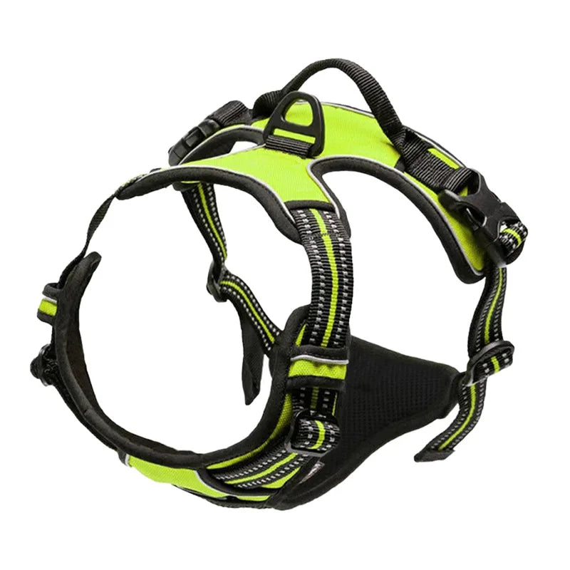 No-Pull Reflective Dog Harness Vest — Adjustable & Comfortable