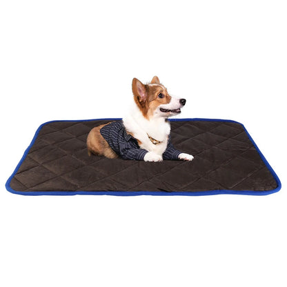 Warm Thermal Pet Bed Mat — Anti-Slip Fleece Cushion
