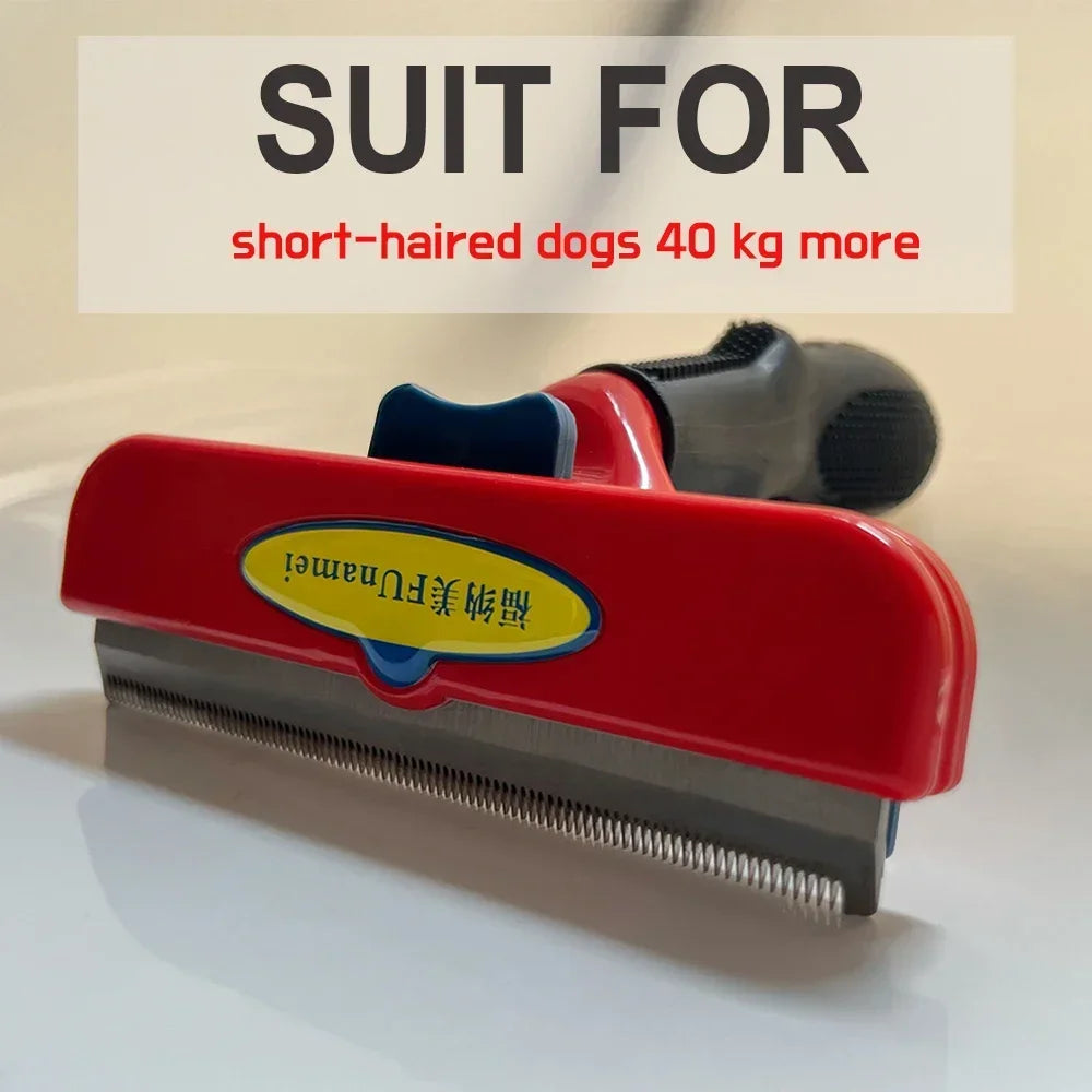 Pet Deshedding Comb Brush — For Dogs & Cats