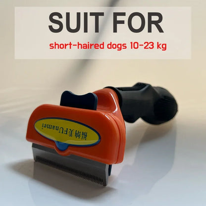 Pet Deshedding Comb Brush — For Dogs & Cats