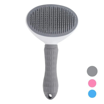 Pet Dog Brush Cat Comb Self Cleaning Pet Hair Remover For Dogs Cats Grooming Tools Pets Dematting Comb Pet Grooming Accessories
