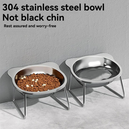 Elevated Stainless Pet Bowl