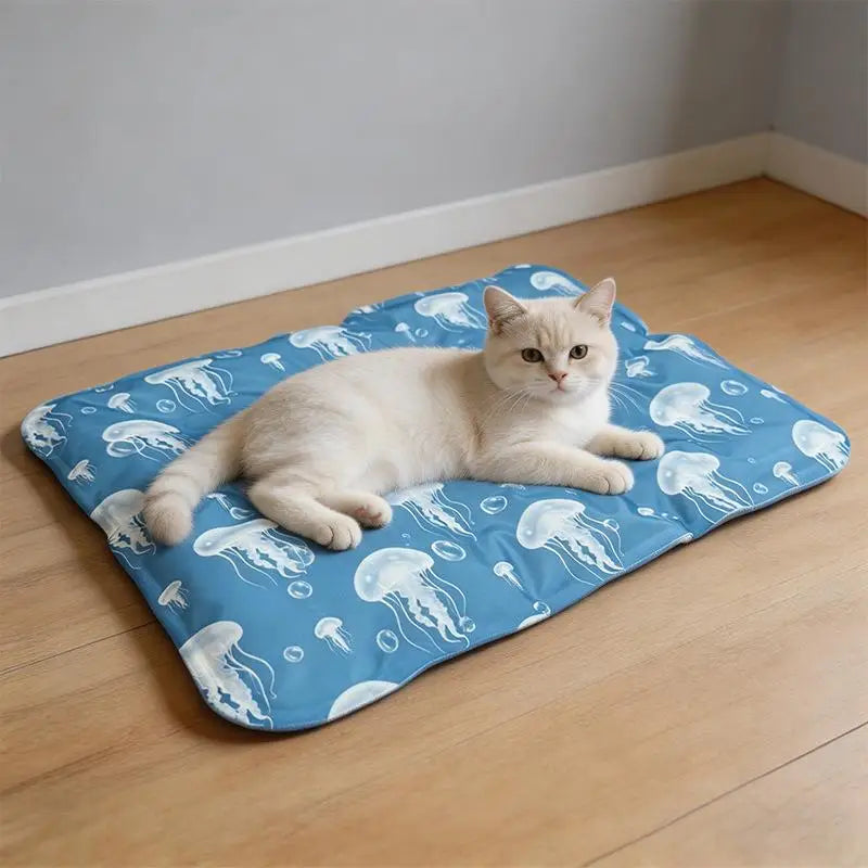 Pet Cooling Ice Mat For Dogs Cats Summer Non Toxic Self Cooling Pad For Indoor Outdoor Use