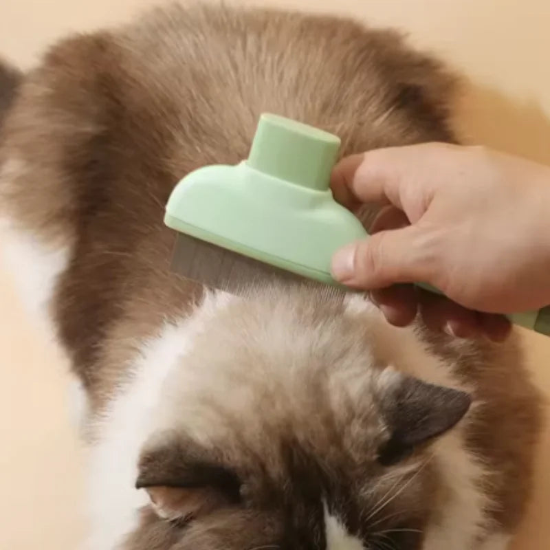 Pet Dog Brush Cat Comb Self Cleaning Pet Hair Remover For Dogs Cats Grooming Tools Pets Dematting Comb Pet Grooming Accessories