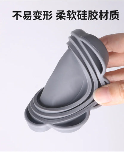 Silicone Pet Can Lid with Spoon — Reusable Food Sealer