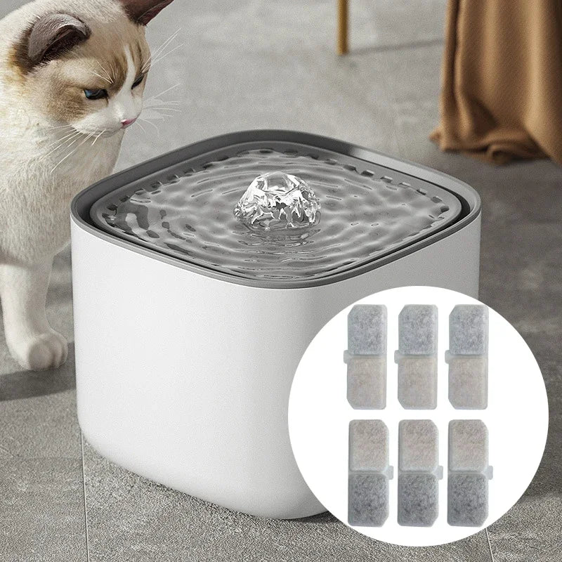 Cat Water Fountain Replacement Filters — 10 Pack