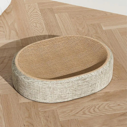 Oval Sisal Cat Scratch Pad & Sleeping Mat