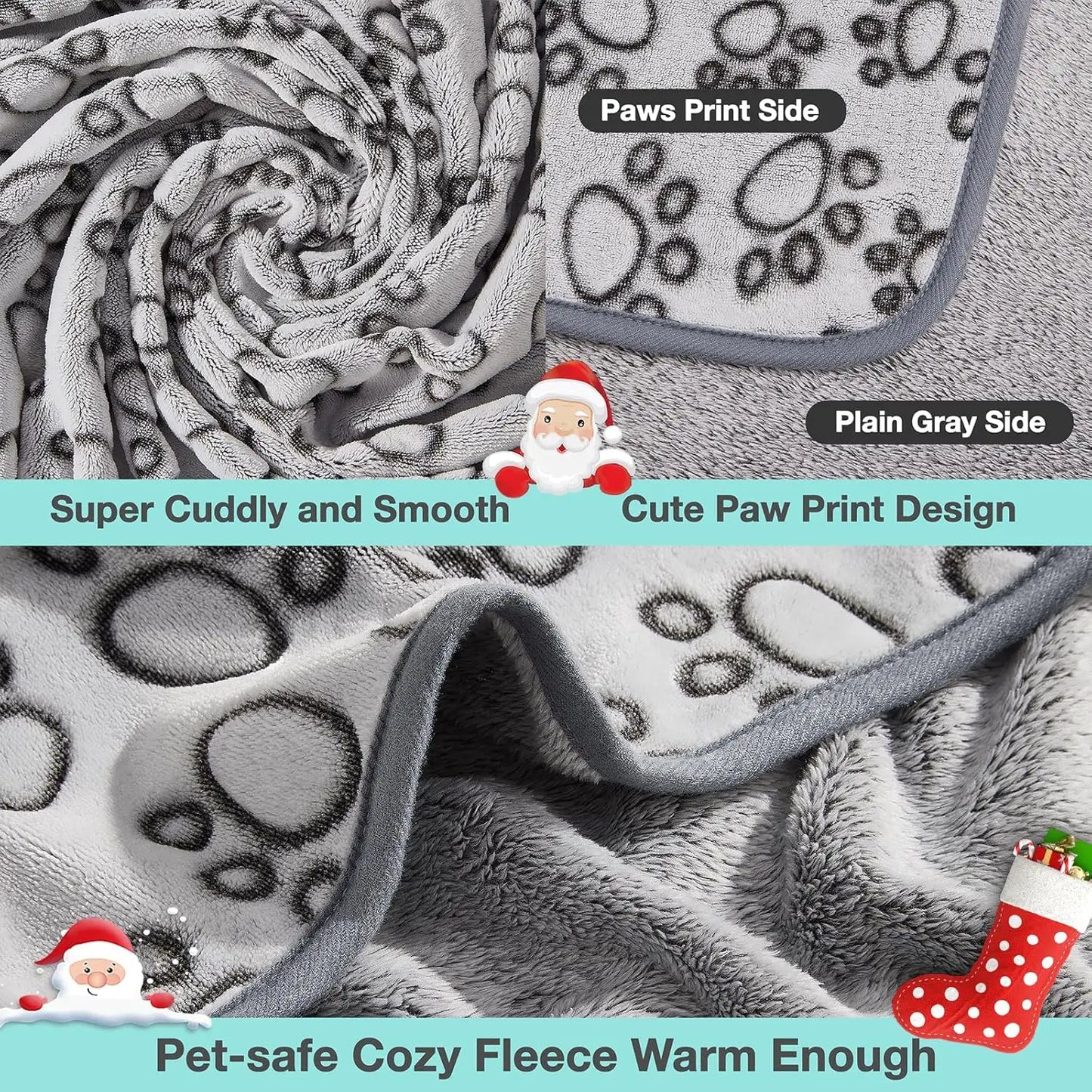 Premium Soft Pet Blanket – Washable Fleece Throw for Dogs & Indoor Cats