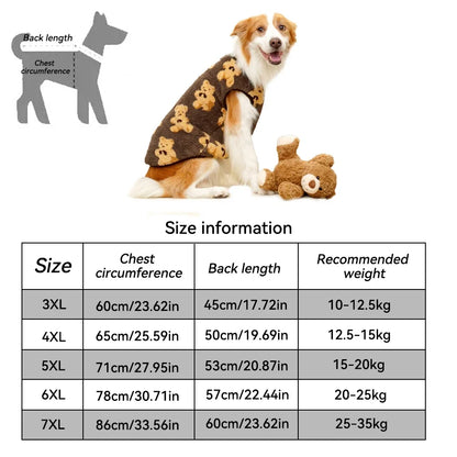 Flannel Pet Pajamas & Warm Vest Coat — For Dogs & Cats