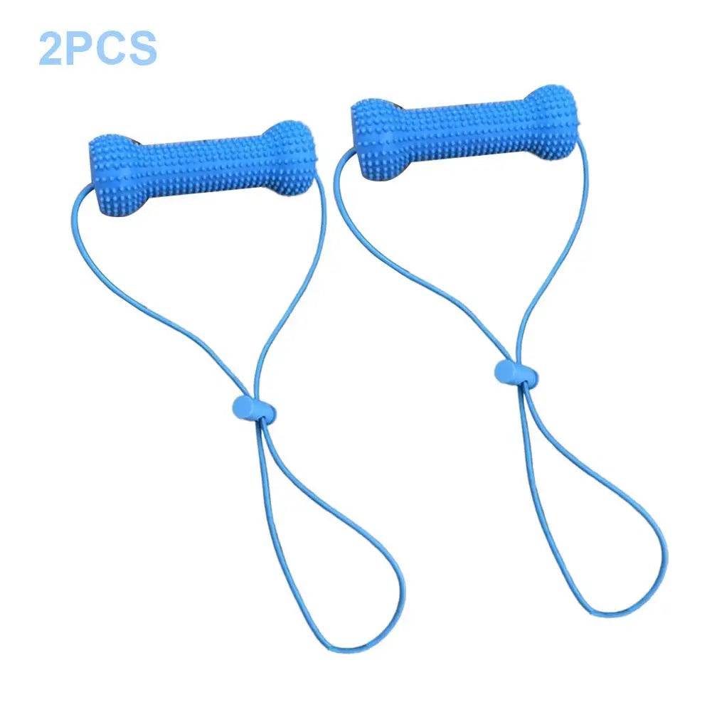 Interactive Dog Teething Stick with Lanyard