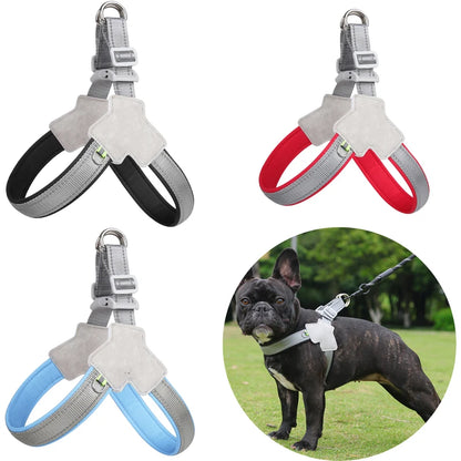 No-Pull Breathable Mesh Dog Harness — Reflective & Adjustable