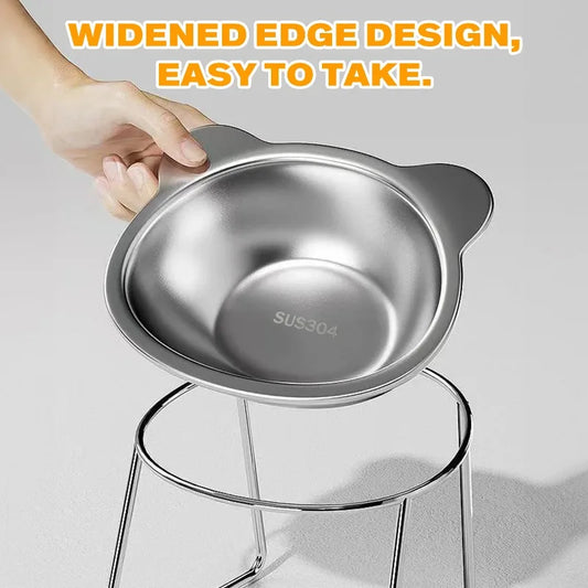 Elevated Stainless Pet Bowl