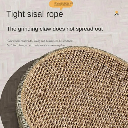 Oval Sisal Cat Scratch Pad & Sleeping Mat