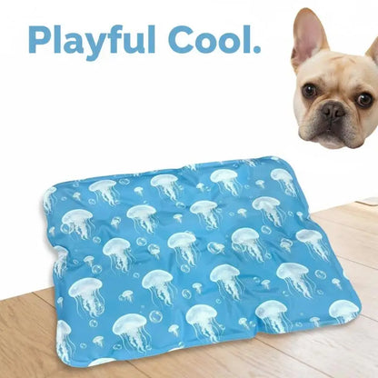 Pet Cooling Ice Mat For Dogs Cats Summer Non Toxic Self Cooling Pad For Indoor Outdoor Use