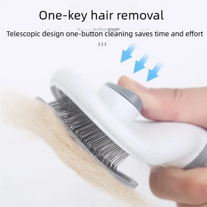 Pet Dog Brush Cat Comb Self Cleaning Pet Hair Remover For Dogs Cats Grooming Tools Pets Dematting Comb Pet Grooming Accessories