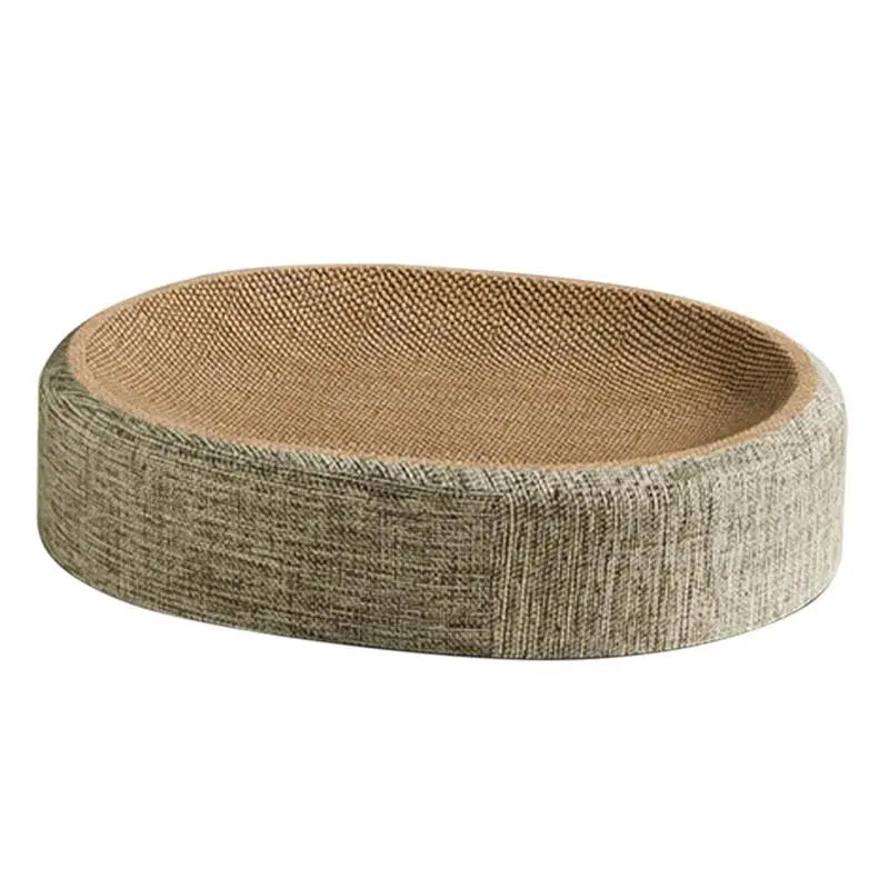 Oval Sisal Cat Scratch Pad & Sleeping Mat