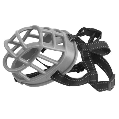 Reflective Dog Muzzle — Safe & Non-Toxic for Medium Large Dogs