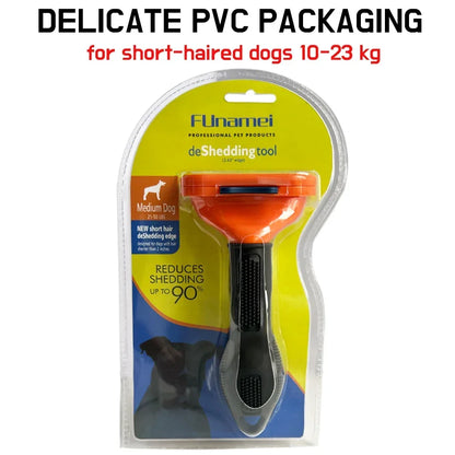 Pet Deshedding Comb Brush — For Dogs & Cats