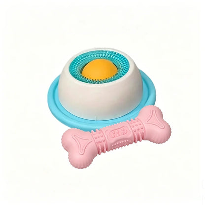TPR Bone-Shaped Dog Teeth Cleaning Chew Toy Set