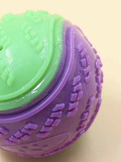Squeaky TPR Dog Ball Toy — Teeth Cleaning & Bite Resistant