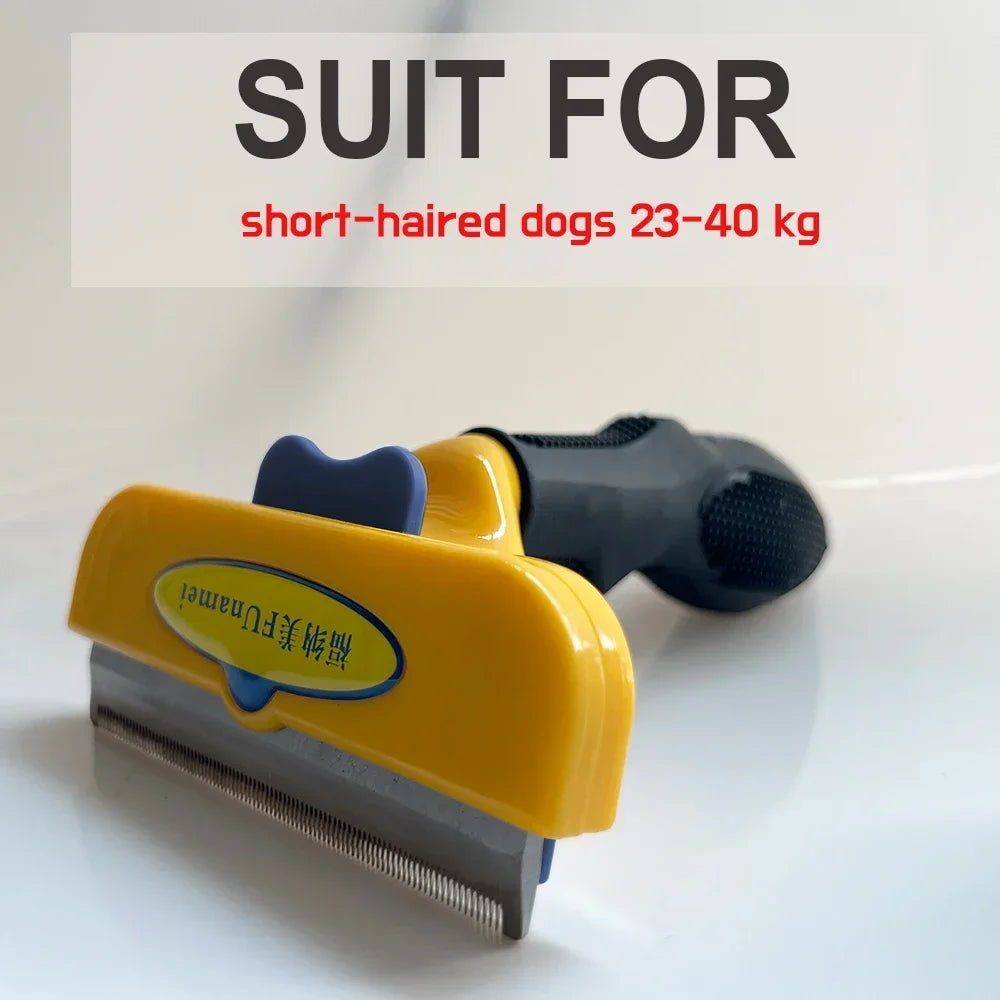Pet Deshedding Comb Brush — For Dogs & Cats