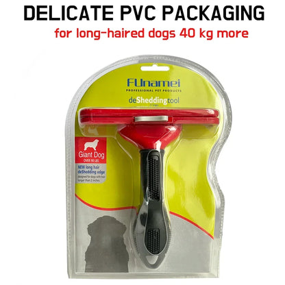Pet Deshedding Comb Brush — For Dogs & Cats