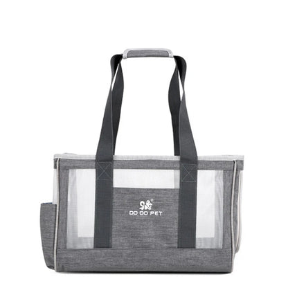 Portable Cat Carrier Bag — Breathable Travel Shoulder Bag