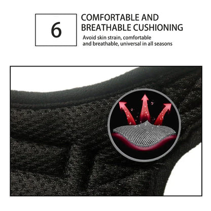 No Pull Dog Harness Adjustable Reflective Pet Vest with Handle Breathable Escape-Proof Dog Harness for Small Medium Large Dogs