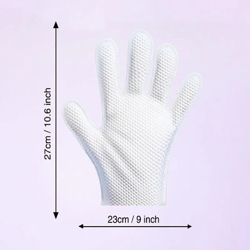 Aloe Pet Grooming Glove Wipes – Rinse-Free Moisturizing & Deodorizing Wipes for Dogs, Cats & Horses