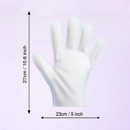 Aloe Pet Grooming Glove Wipes – Rinse-Free Moisturizing & Deodorizing Wipes for Dogs, Cats & Horses