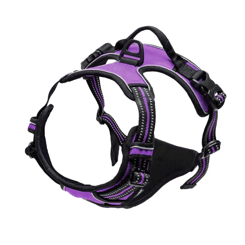 No-Pull Reflective Dog Harness Vest — Adjustable & Comfortable