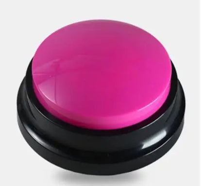 Recordable Dog Communication Button — Pet Training Buzzer