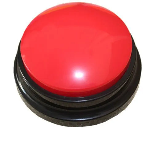 Recordable Dog Communication Button — Pet Training Buzzer